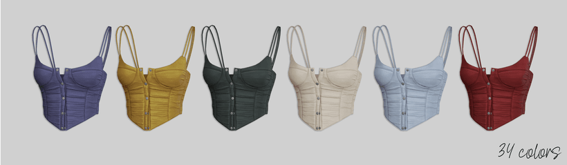 Галерея мода Набор топов Untitled top set #2